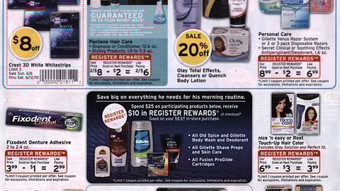 Walgreens P&G Incentive Feature