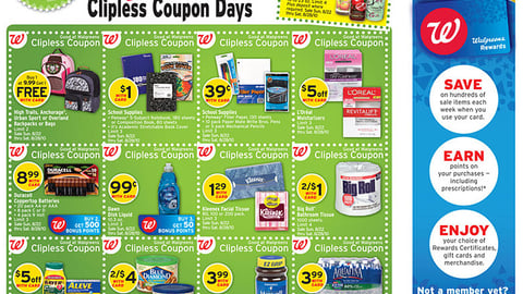 Walgreens Rewards Feature