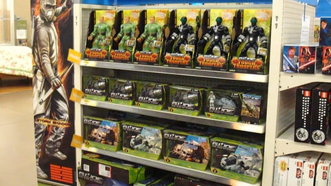G.I. Joe Toys In-line Display