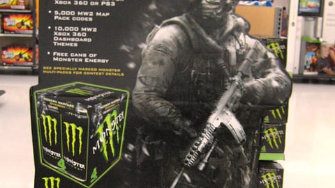 "Call of Duty" Giveaway Standee
