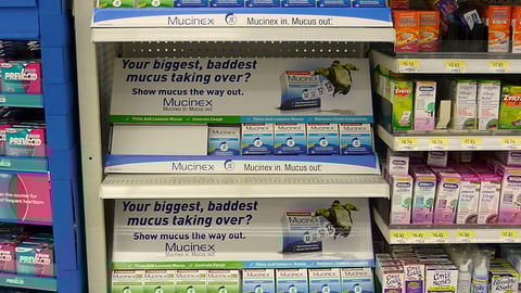 Mucinex Shelf Trays