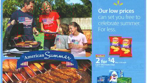 Wal-Mart 'American Summer' Circular Cover