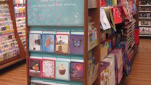 Taylor Swift Greeting Cards Endcap