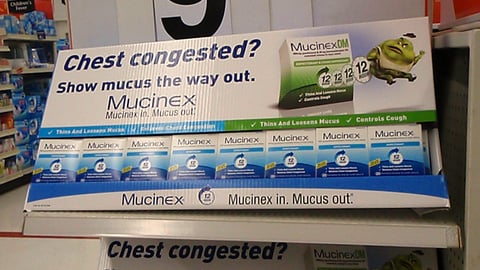 Mucinex Shelf Tray