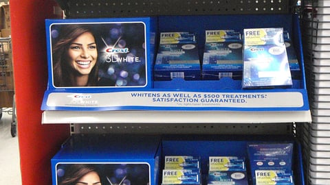 Crest 3D White Shelf Tray