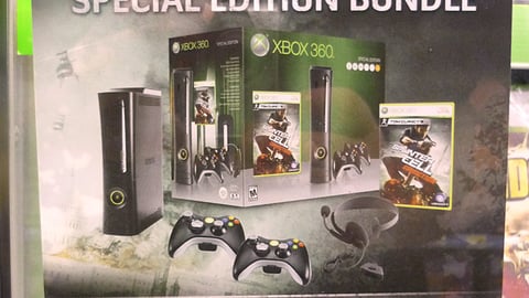 Xbox 360 'Splinter Cell' Bundle Sign