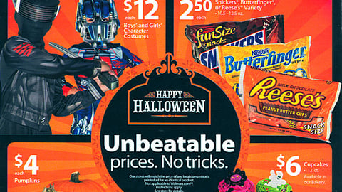 Walmart Halloween Circular Cover