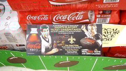 Coca-Cola NFL Sweeps Case Card