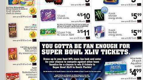 Winn-Dixie PepsiCo Super Bowl Feature