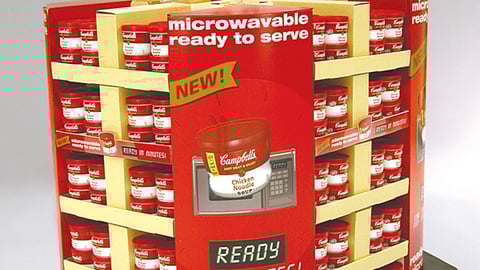 Campbell's Microwavable Wal-Mart Pallet