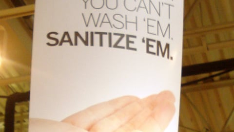 Whole Foods 'Whole Body' Ceiling Sign