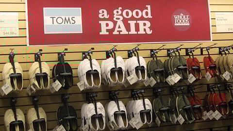 Toms Footwear Header