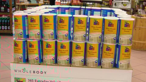 Whey Protein Powder Pallet