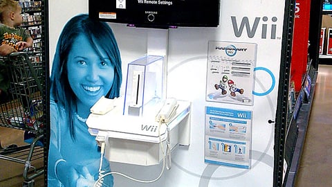 Walmart Nintendo Wii Demo Endcap