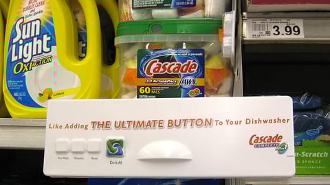 Cascade Complete Shelf Sign