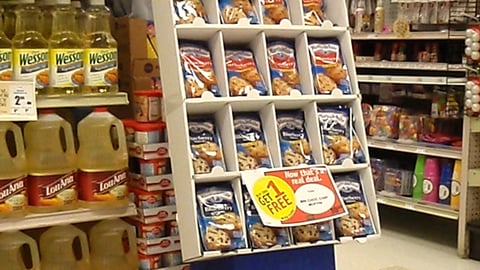 Martha White Muffin Mix Floorstand