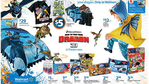 Walmart 'How to Train Your Dragon' FSI