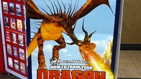 Walmart 'Train Your Dragon' Security Wrap