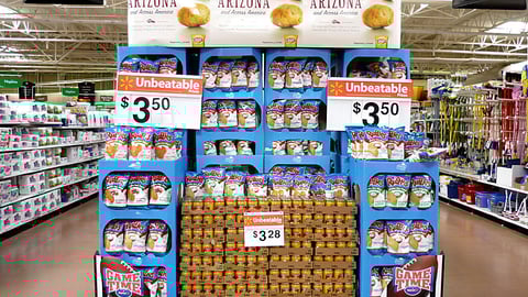 Walmart Frito-Lay 'Game Time' Endcap