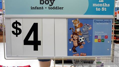 Walmart Garanimals Display Sign
