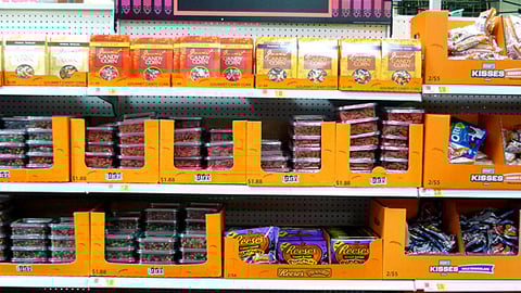 Walmart Halloween Merchandising