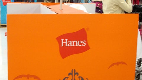 Hanes Walmart Halloween Pallet
