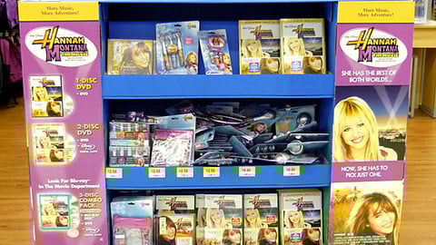 'Hannah Montana: The Movie' Walmart Half-Pallet