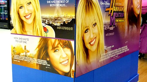 'Hannah Montana: The Movie' Walmart Half-Pallet