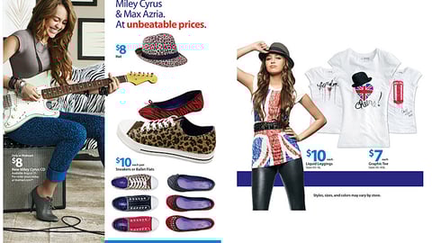 Walmart Miley Cyrus Max Azria Feature
