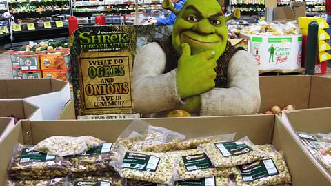 'Shrek' Vidalia Onions Standee