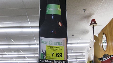 New Glarus Spotted Cow Banner