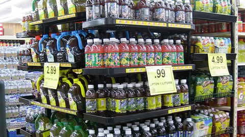 Lipton Iced Tea Endcap