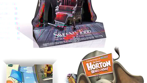 "Sweeney Todd," "Horton" Theater Standees