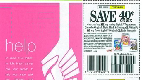 Yoplait 'Pass on Your Passion' FSI