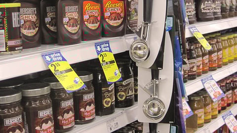 Ice Cream Scoop Merchandising Strip