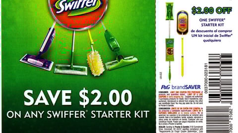 Swiffer 'brandSaver' FSI