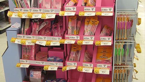 OfficeMax Pink Quarter Pallets