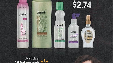 Suave Professionals Walmart FSI