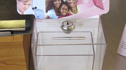 Dominick's 'Together for a Cure' Donation Box