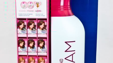 Nice 'n Easy Foam Semi Permanent Endcap