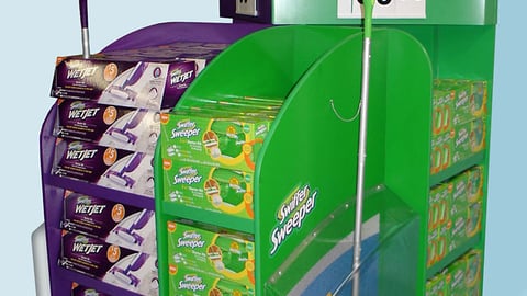 Swiffer Walmart Endcaps