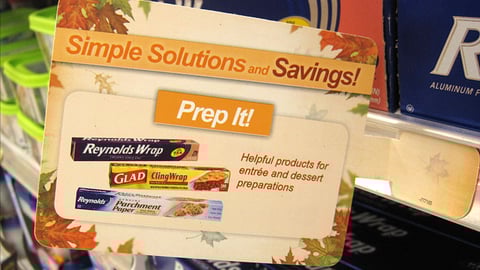 Safeway 'Prep It' Shelf Talker