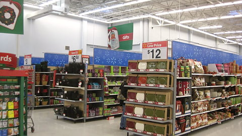 Walmart 'Gifts' Seasonal Department