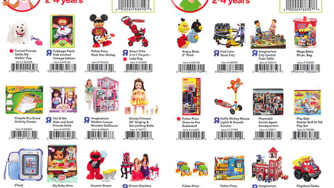 Toys "R" Us 'Wish List" Booklet Features