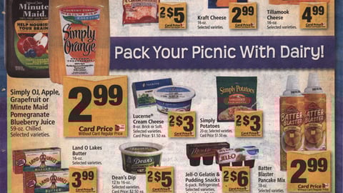 Dominick's 'Picnic with Dairy' Feature