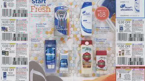 P&G 'Start the Year Off Fresh' FSI