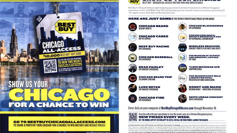 Best Buy 'Chicago All-Access' Take-One