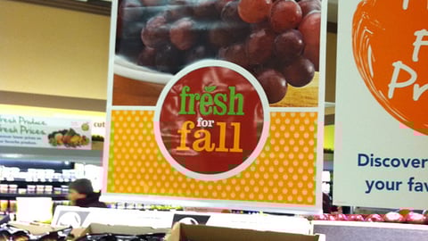 Jewel-Osco 'Fresh for Fall' Banner