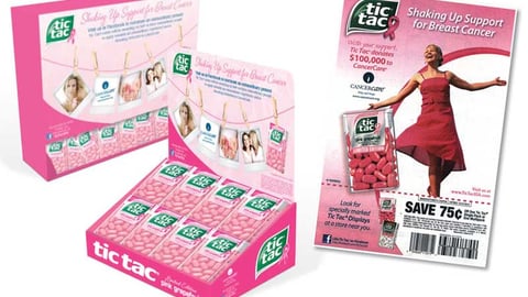 Tic Tac Pink Displays and FSIs