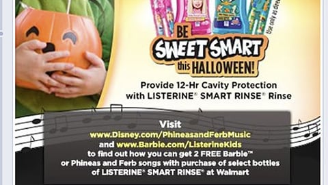 Walmart Listerine Facebook Update